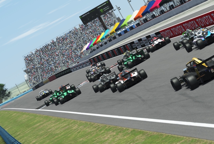 Slipstreamen op de Glen